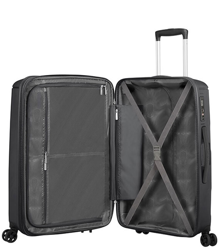 Средний чемодан American Tourister Sunside 51G*09002 (68 см) - Black