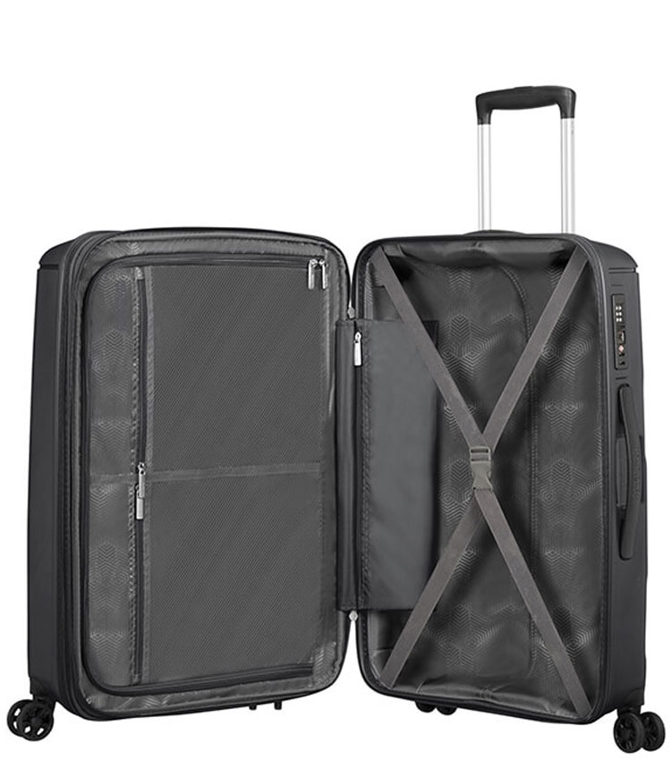 Большой чемодан American Tourister Sunside 51G*09003 (77 см) - Black