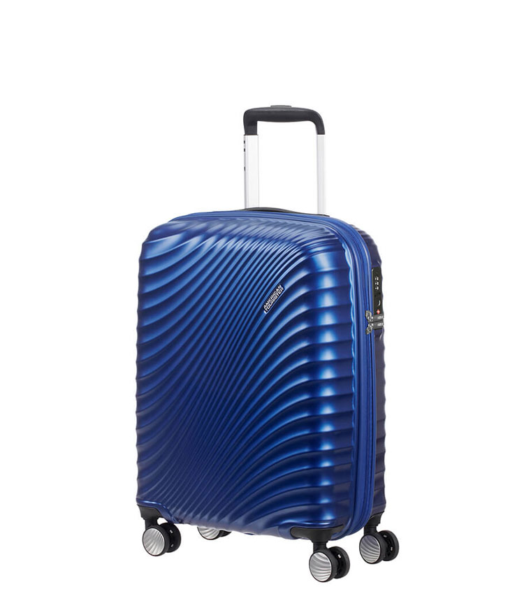 Малый чемодан American Tourister Jetglam 71G*61001 (55 см) Metallic Blue