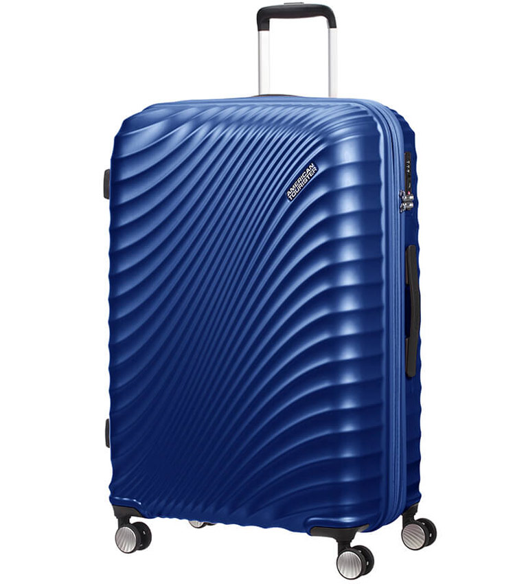 Большой чемодан American Tourister Jetglam  71G*61003 (77 см) Metallic Blue