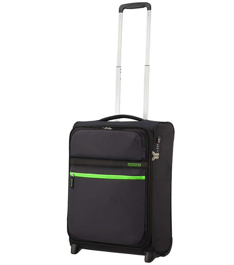 Малый чемодан American Tourister 77G*19001 Matchup (55 см) - Volt black ~ручная кладь~