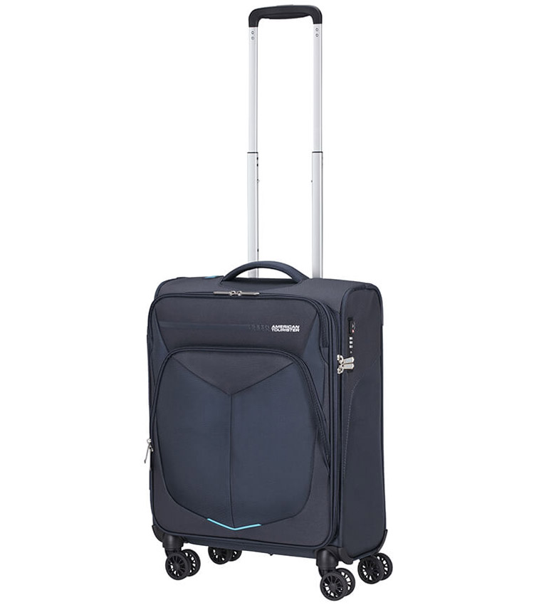 Малый чемодан American Tourister 78G*41010 Summerfunk (55 см) - Navy ~ручная кладь~