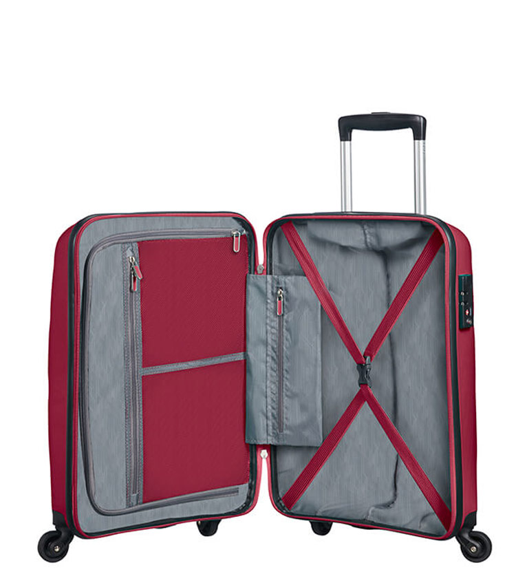 Малый чемодан American Tourister Bon Air  85A*52001 (55 см) BURGUNDY PURPLE