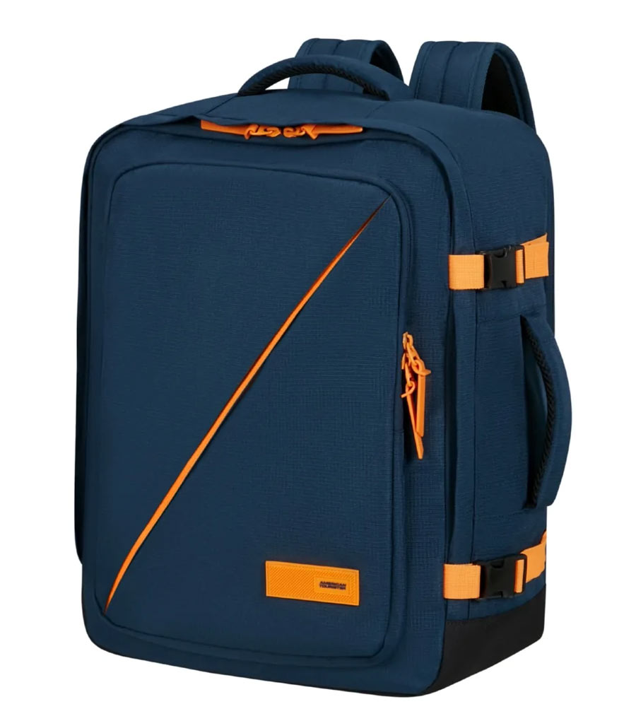 Рюкзак American Tourister TAKE2CABIN 91G*41005 - 
Navy Orange ~Ручная кладь~