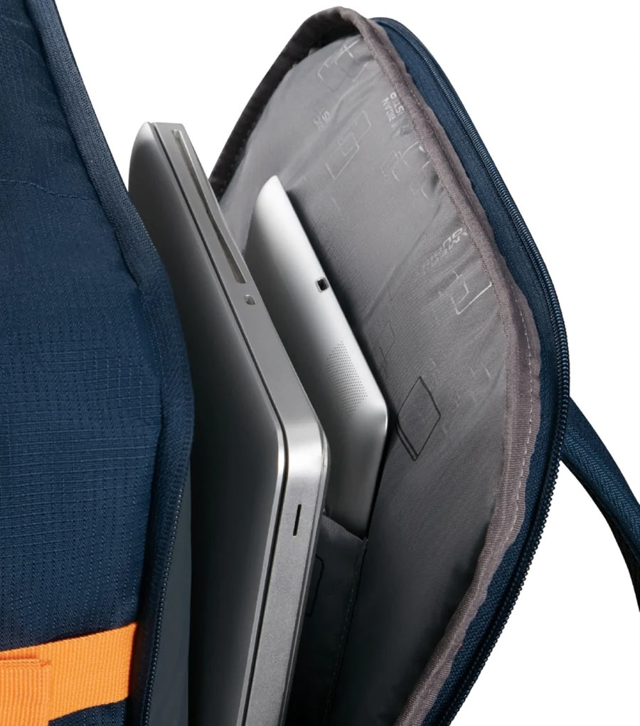 Рюкзак American Tourister TAKE2CABIN 91G*41005 - 
Navy Orange ~Ручная кладь~