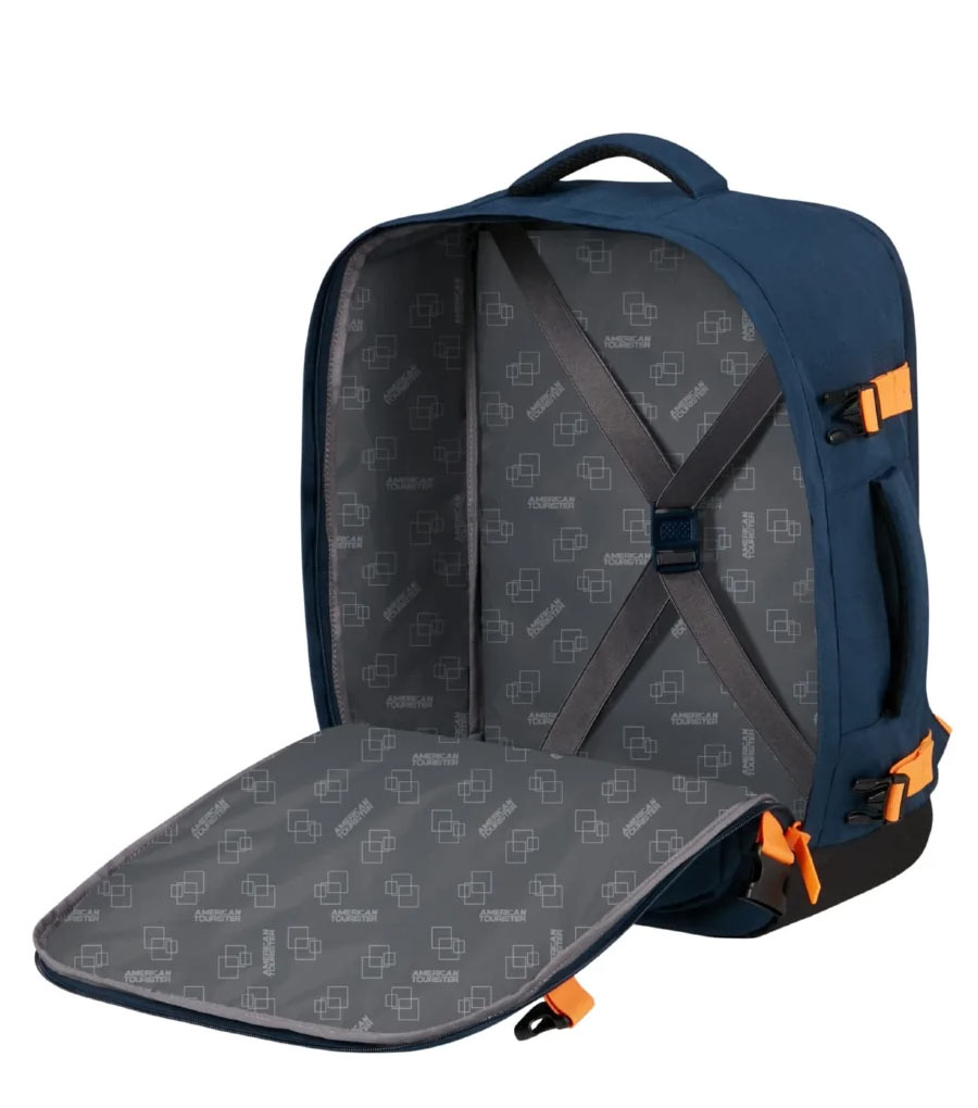 Рюкзак American Tourister TAKE2CABIN 91G*41005 - 
Navy Orange ~Ручная кладь~