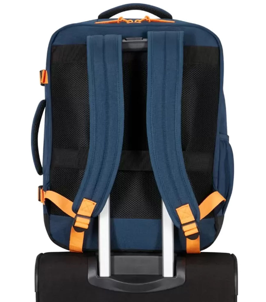 Рюкзак American Tourister TAKE2CABIN 91G*41009 - 
navy orange ~ручная кладь~