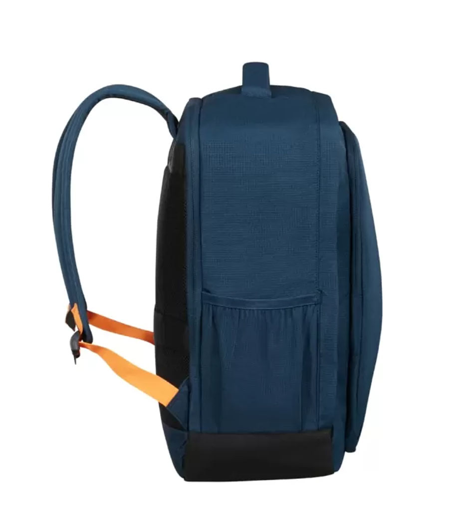 Рюкзак American Tourister TAKE2CABIN 91G*41009 - 
navy orange ~ручная кладь~