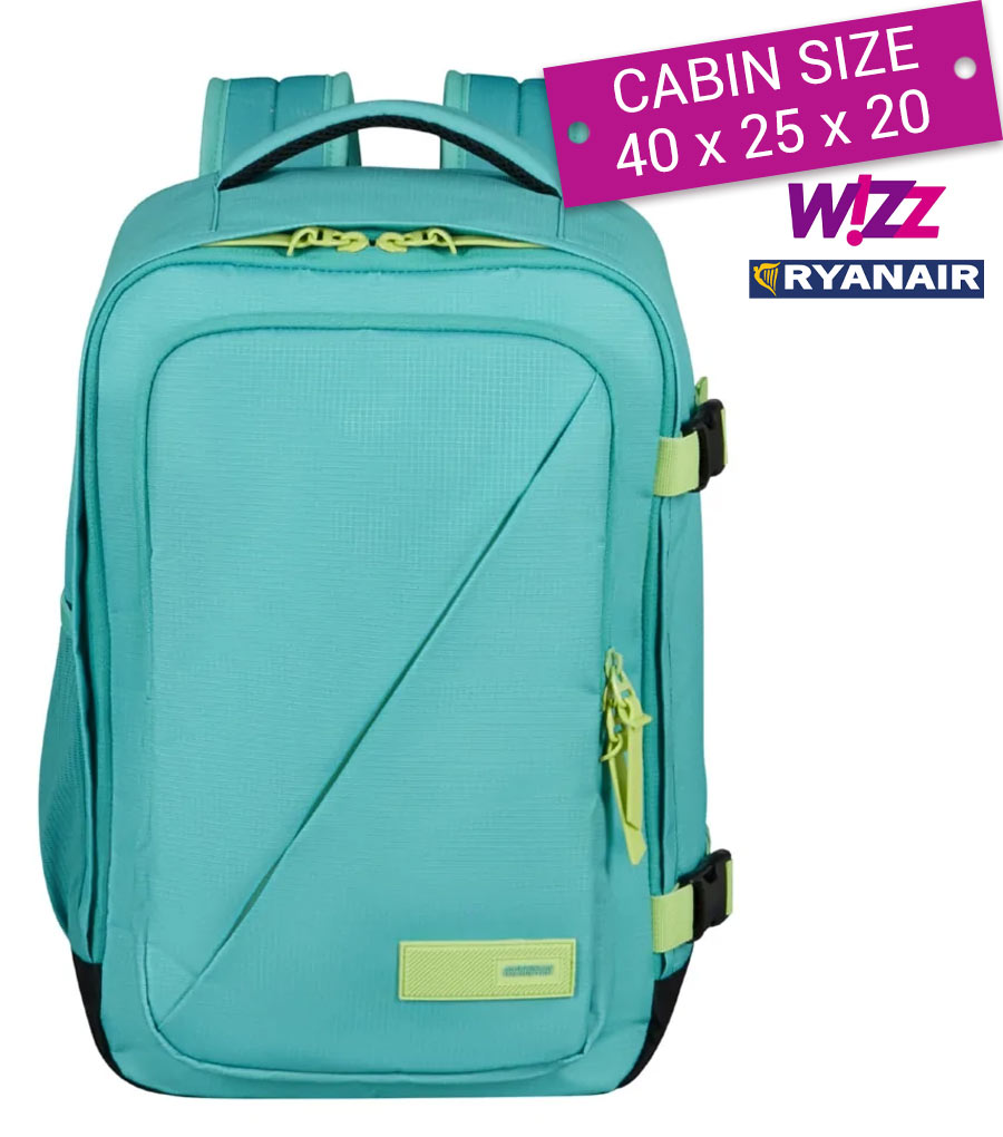 Рюкзак American Tourister TAKE2CABIN 91G*64004 - 
tarquoise lime ~ручная кладь~