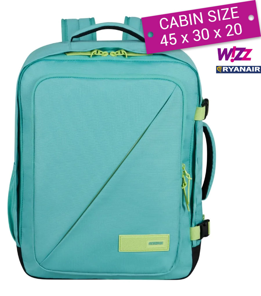 Рюкзак American Tourister TAKE2CABIN 91G*64009 - 
tarquoise lime ~ручная кладь~