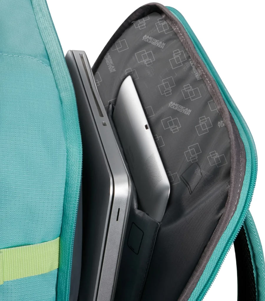 Рюкзак American Tourister TAKE2CABIN 91G*64009 - 
tarquoise lime ~ручная кладь~