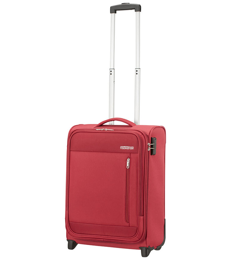 Малый чемодан American Tourister Heat Wave 95G*00001 (55 см) - Brick Red ~ручная кладь~