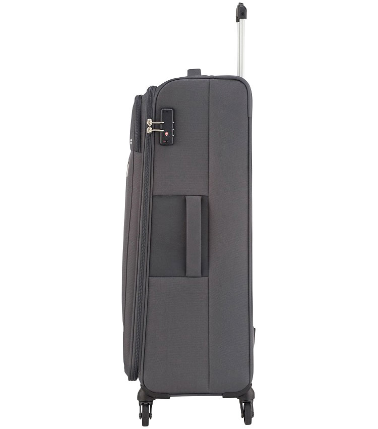 Большой чемодан American Tourister Heat Wave 95G*08004 (80 см) Charcoal grey