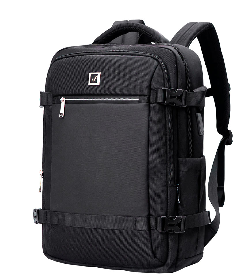 Рюкзак Brauberg Functional Solid black