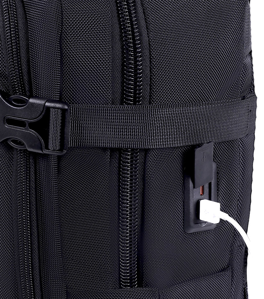 Рюкзак Brauberg Functional Solid black