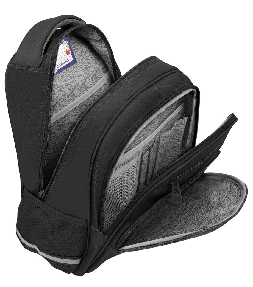 Рюкзак Brauberg Optima Черный мяч