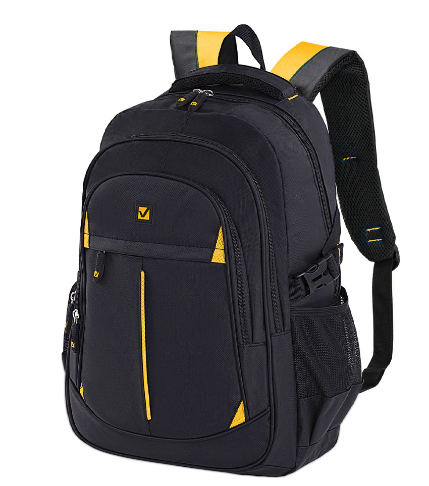 Рюкзак Brauberg Titanium Black-Yellow