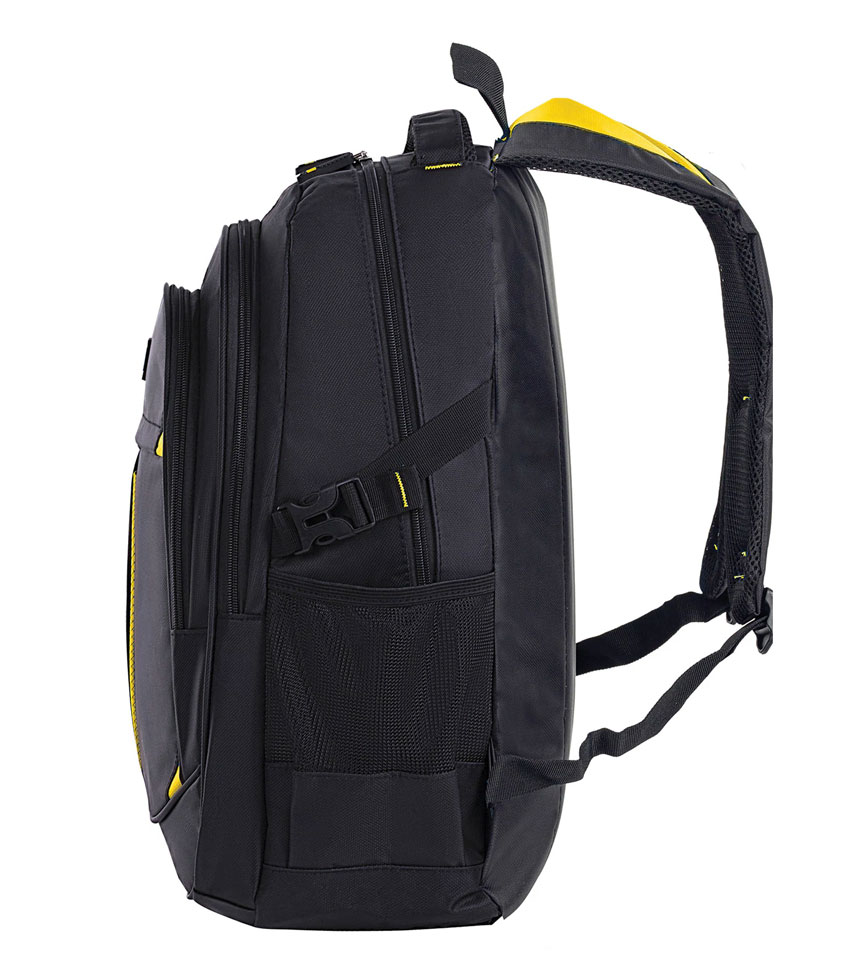 Рюкзак Brauberg Titanium Black-Yellow