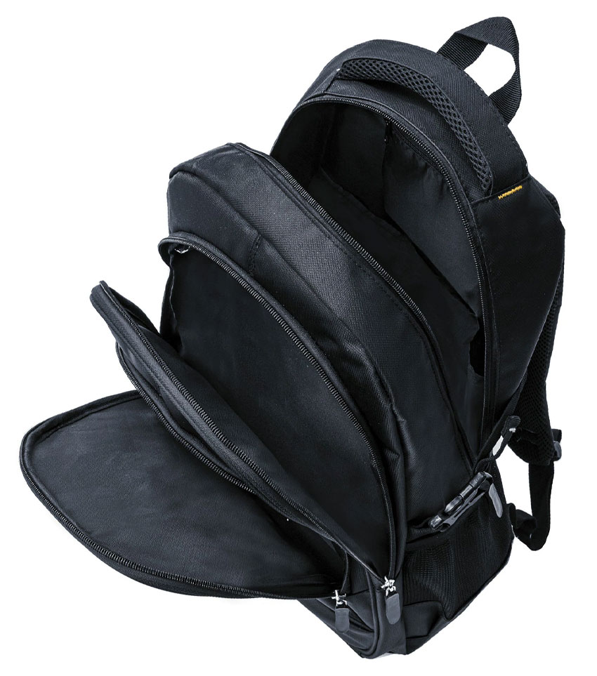 Рюкзак Brauberg Titanium Black-Yellow