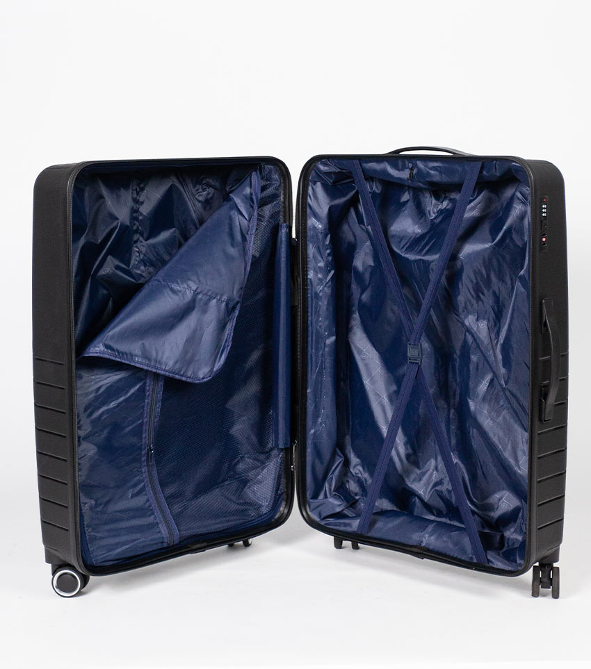 Большой чемодан Belchem Air Black -XL- (79 см)