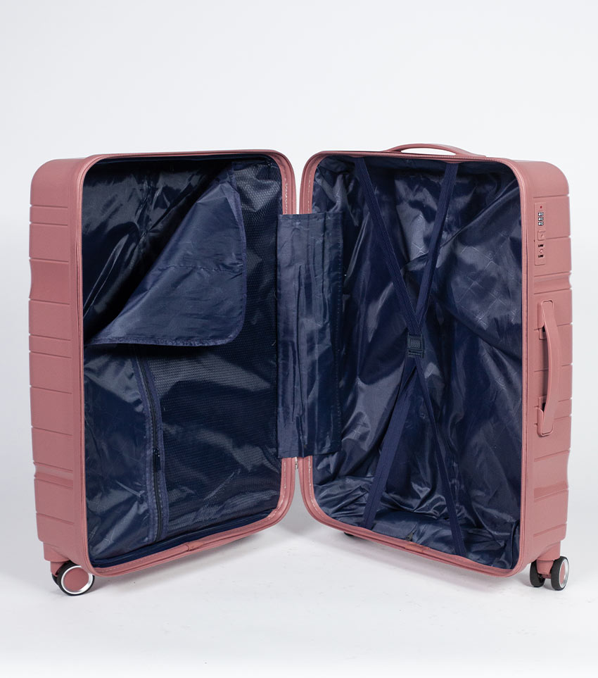 Большой чемодан Belchem Bokal pink -L- (71 см)