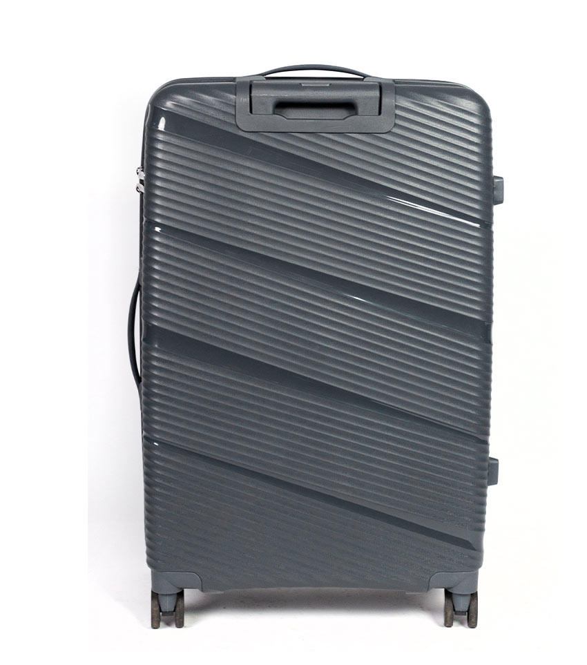 Большой чемодан Belchem diagonal dark grey -L- (74 см)