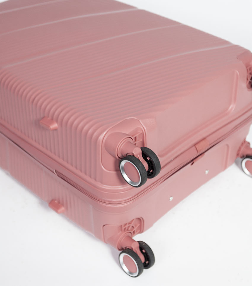 Большой чемодан Belchem diagonal pink -L- (74 см)
