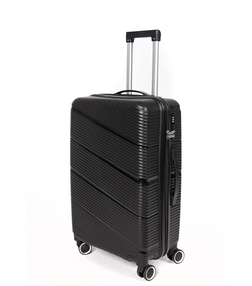 Средний чемодан Belchem diagonal black -M- (65 см)