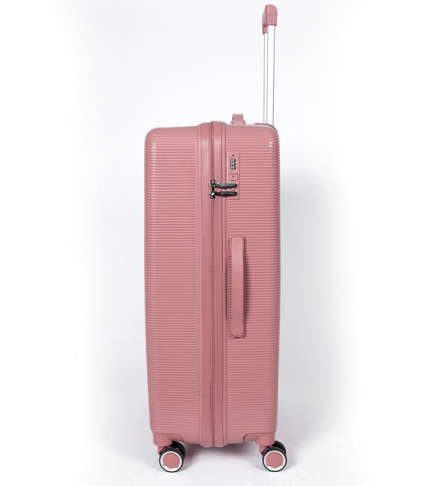 Большой чемодан Belchem line pink -L- (77 см)
