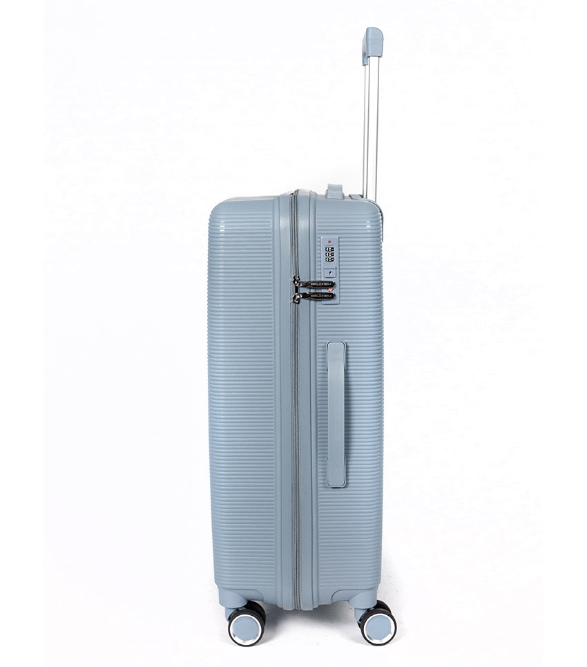 Средний чемодан Belchem line blue -M- (68 см)