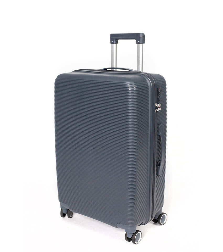 Средний чемодан Belchem line dark grey -M- (68 см)