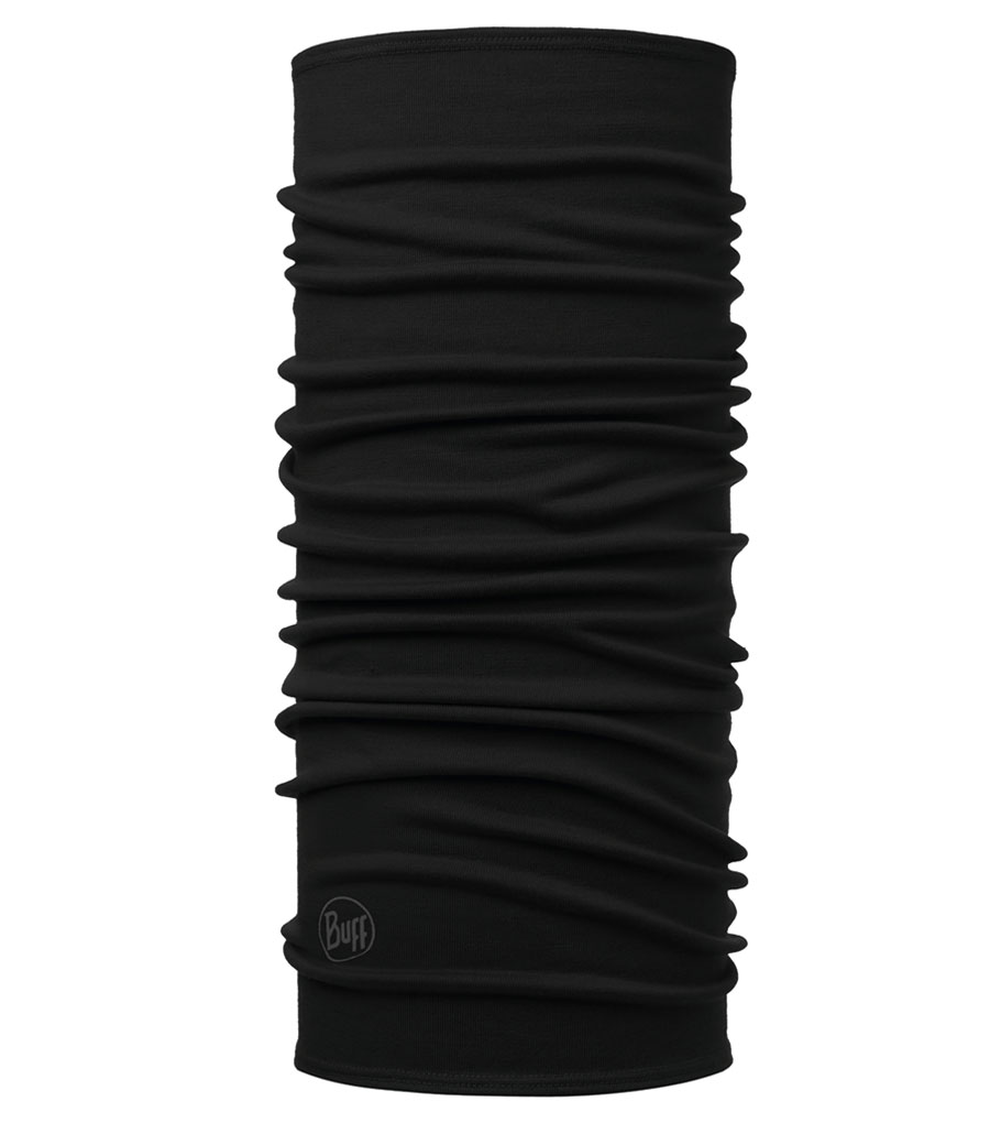 Шарф-труба Buff Wool Midweight Merino Solid Black
