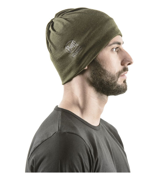 Шарф-труба Buff Wool Lightweight Merino solid black