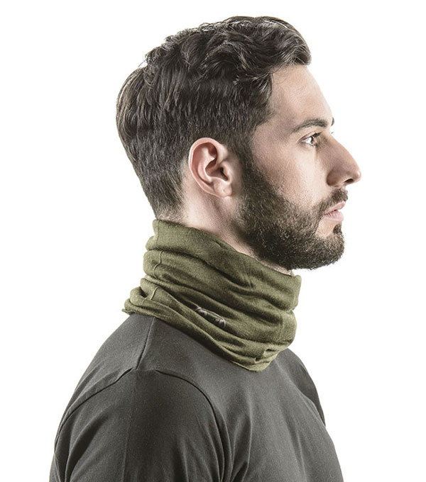 Шарф-труба Buff Wool Lightweight Merino solid black