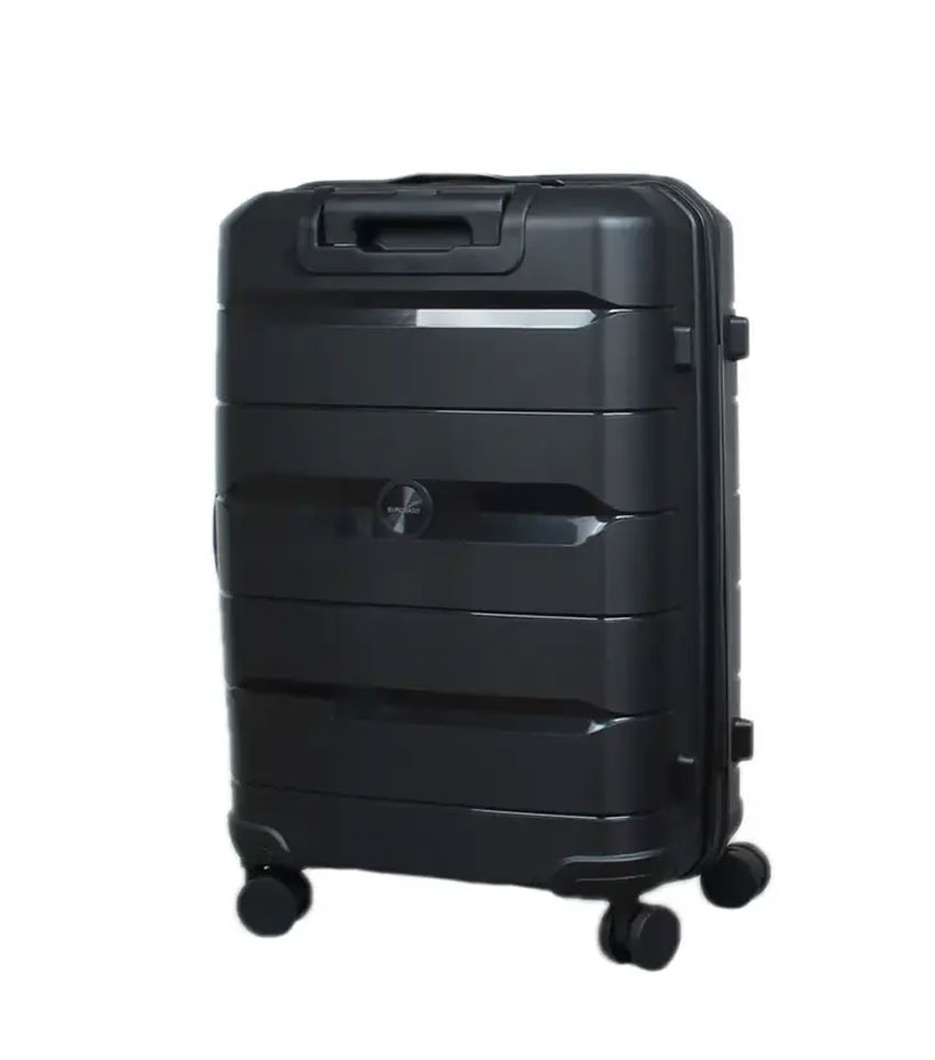 Малый чемодан Eurobags 10 black -S- (55 см) ~ручная кладь~