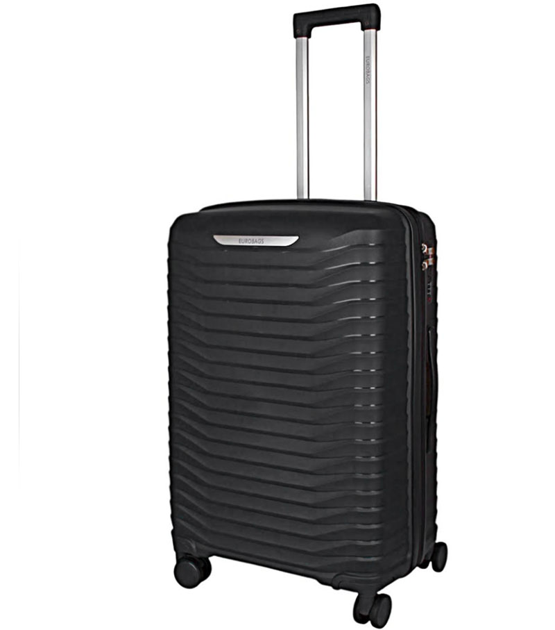 Средний чемодан Eurobags 21 Black -M- (65 см)