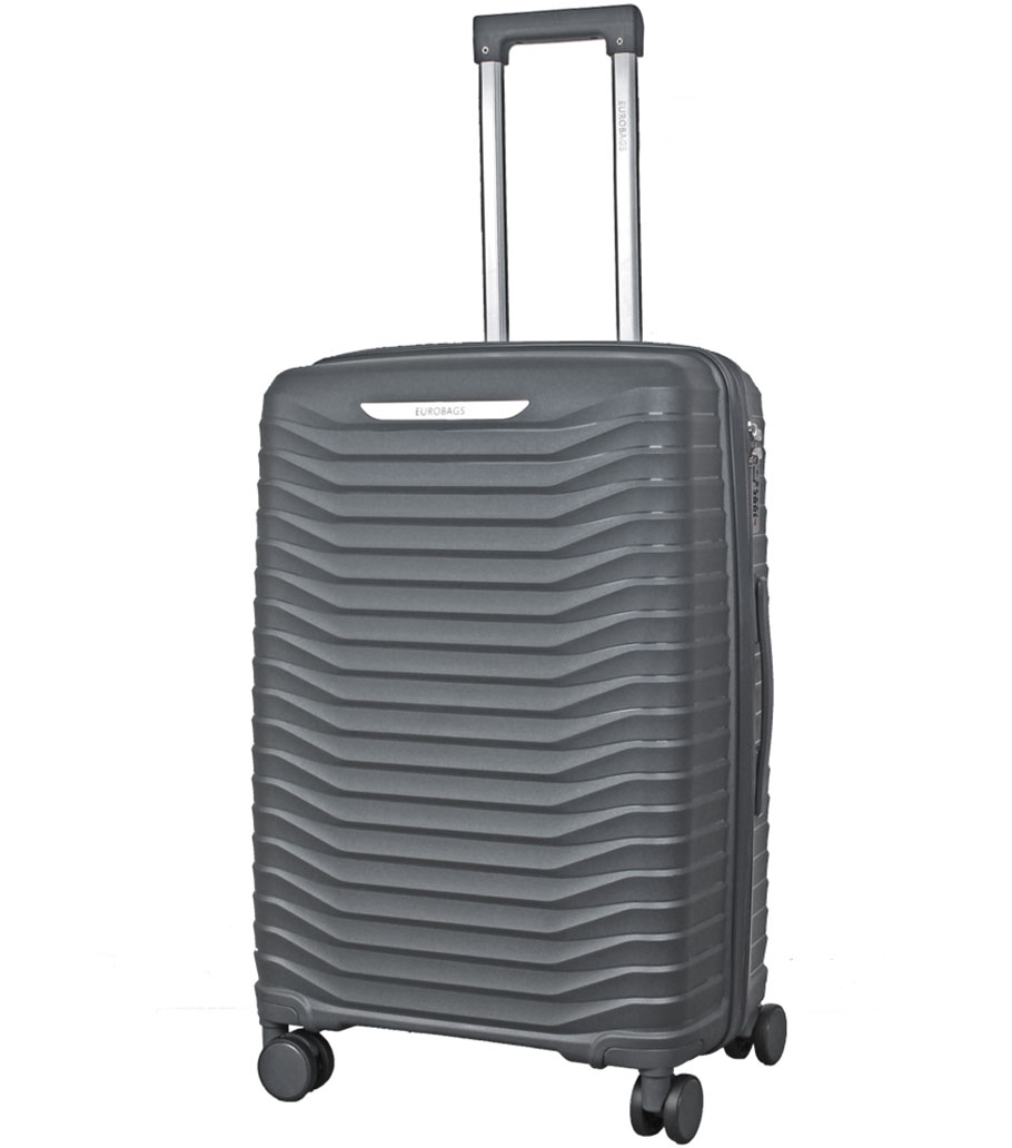 Средний чемодан Eurobags 21 darkgrey -M- (65 см)