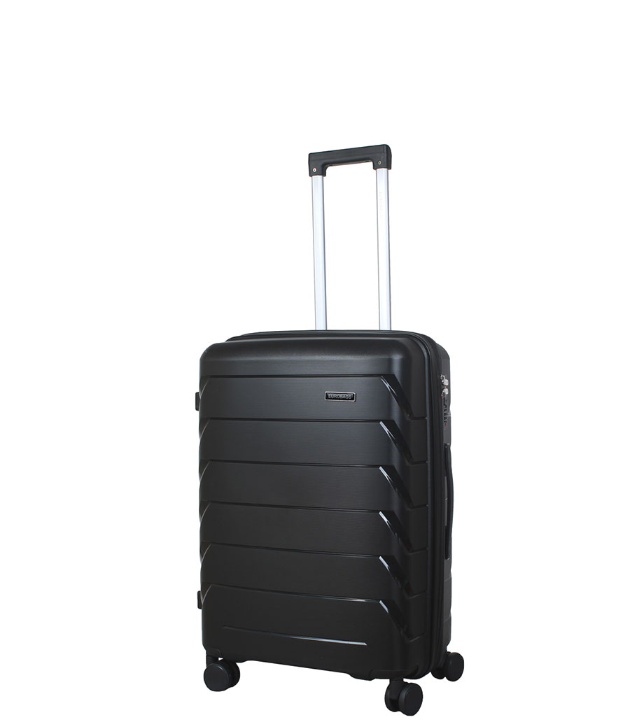 Малый чемодан Eurobags 18 Black -S- (55 см) ~ручная кладь~