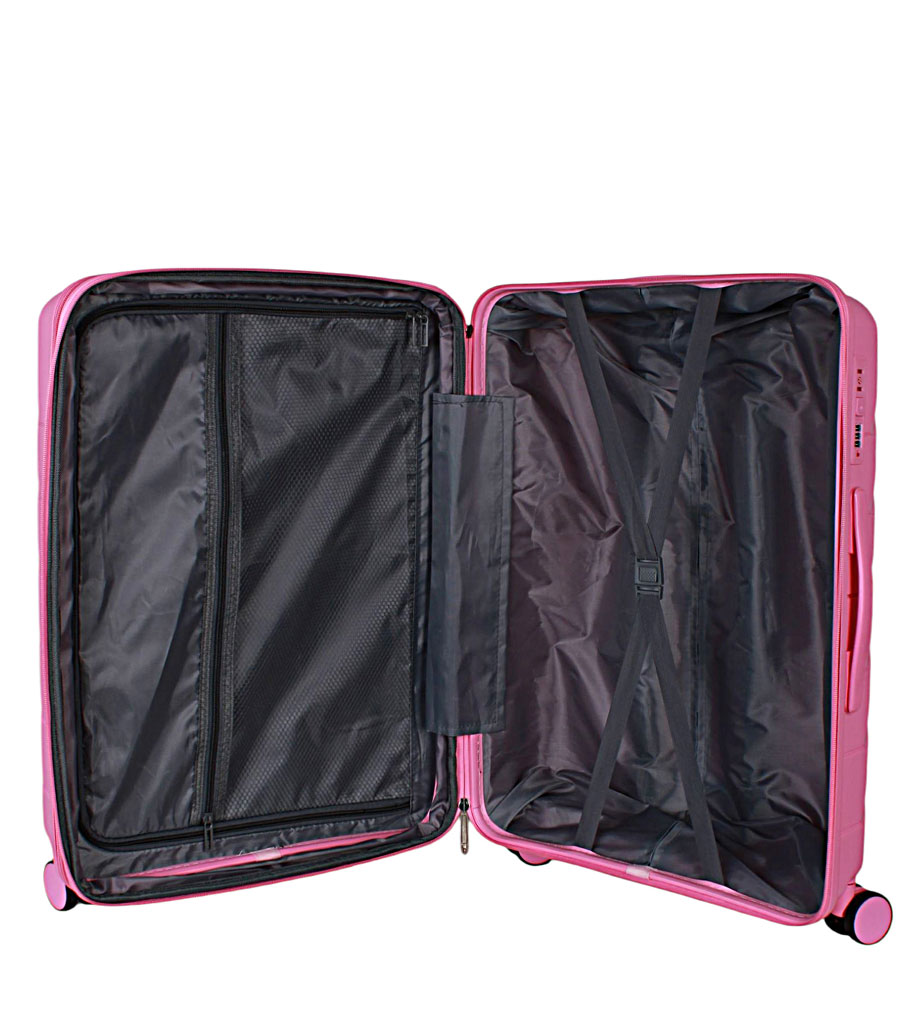 Большой чемодан Eurobags 18 Pink -L- (75 см)