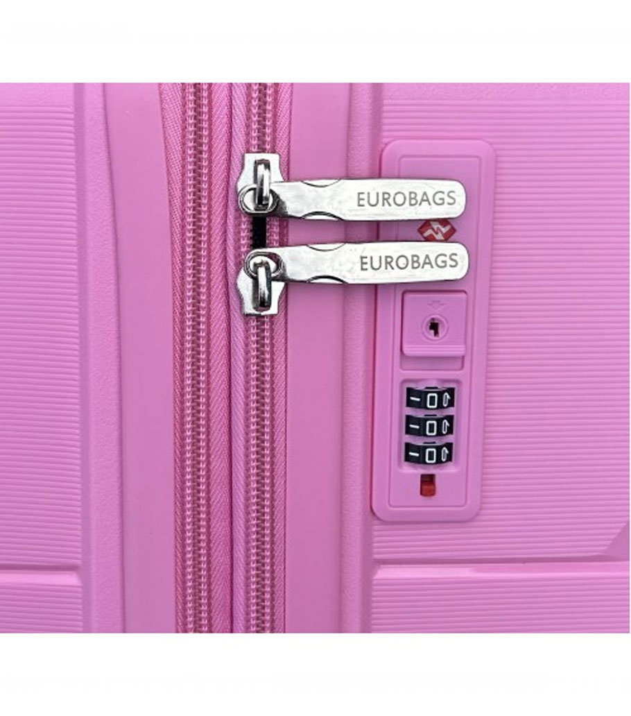 Малый чемодан Eurobags 18 pink -S- (55 см) ~ручная кладь~