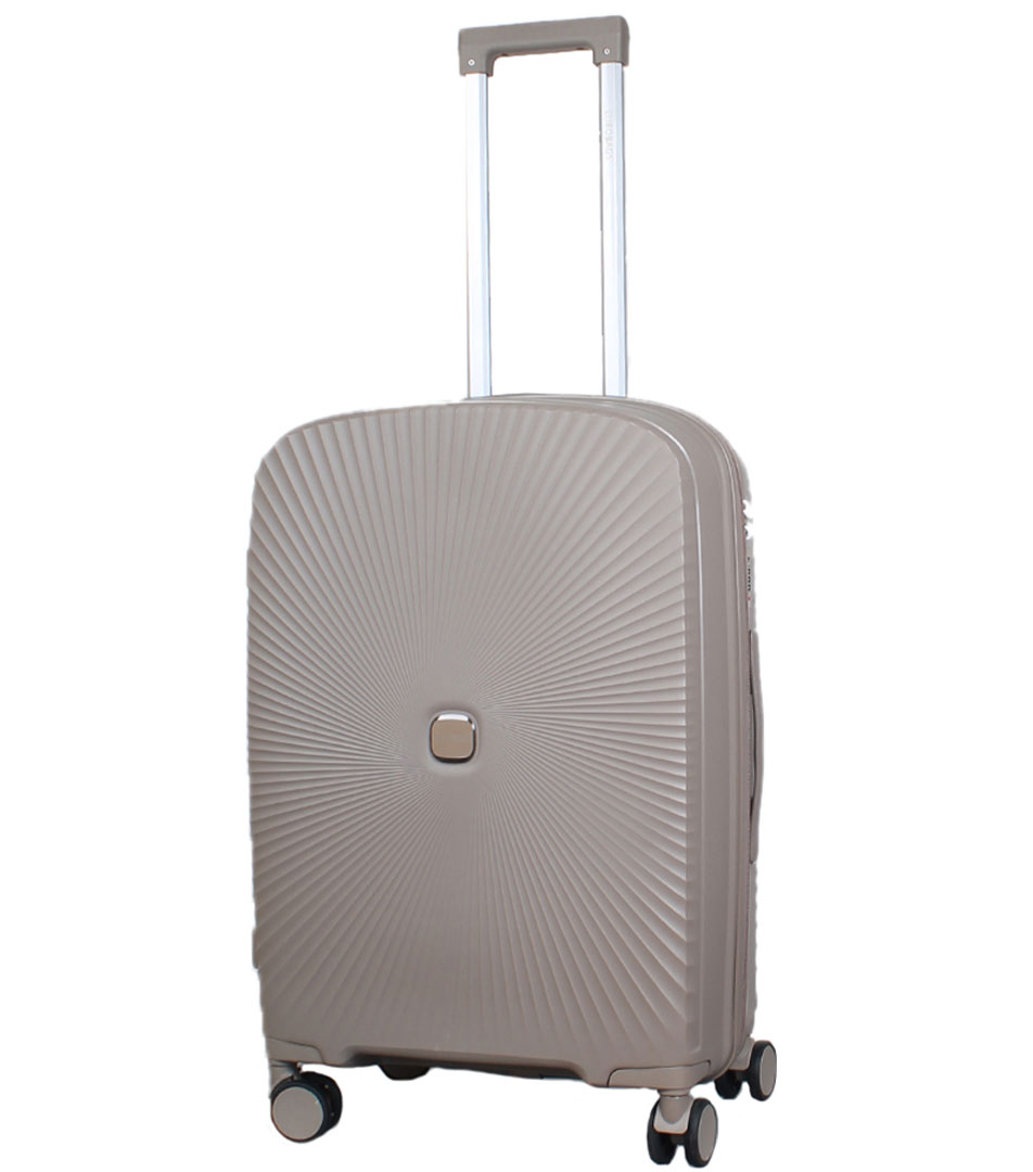 Средний чемодан Eurobags 89 biege -M- (65 см)