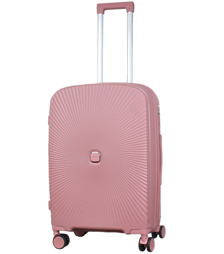Средний чемодан Eurobags 89 pink -M- (65 см)