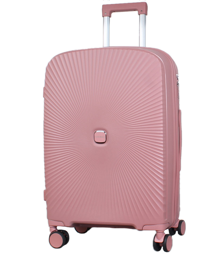 Большой чемодан Eurobags 89 Pink -L- (75 см)