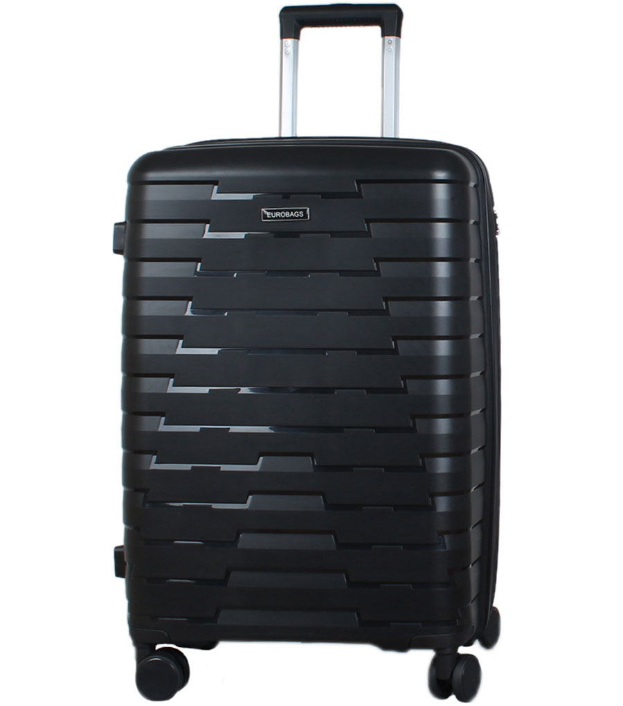 Большой чемодан Eurobags 90 Black -L- (75 см)
