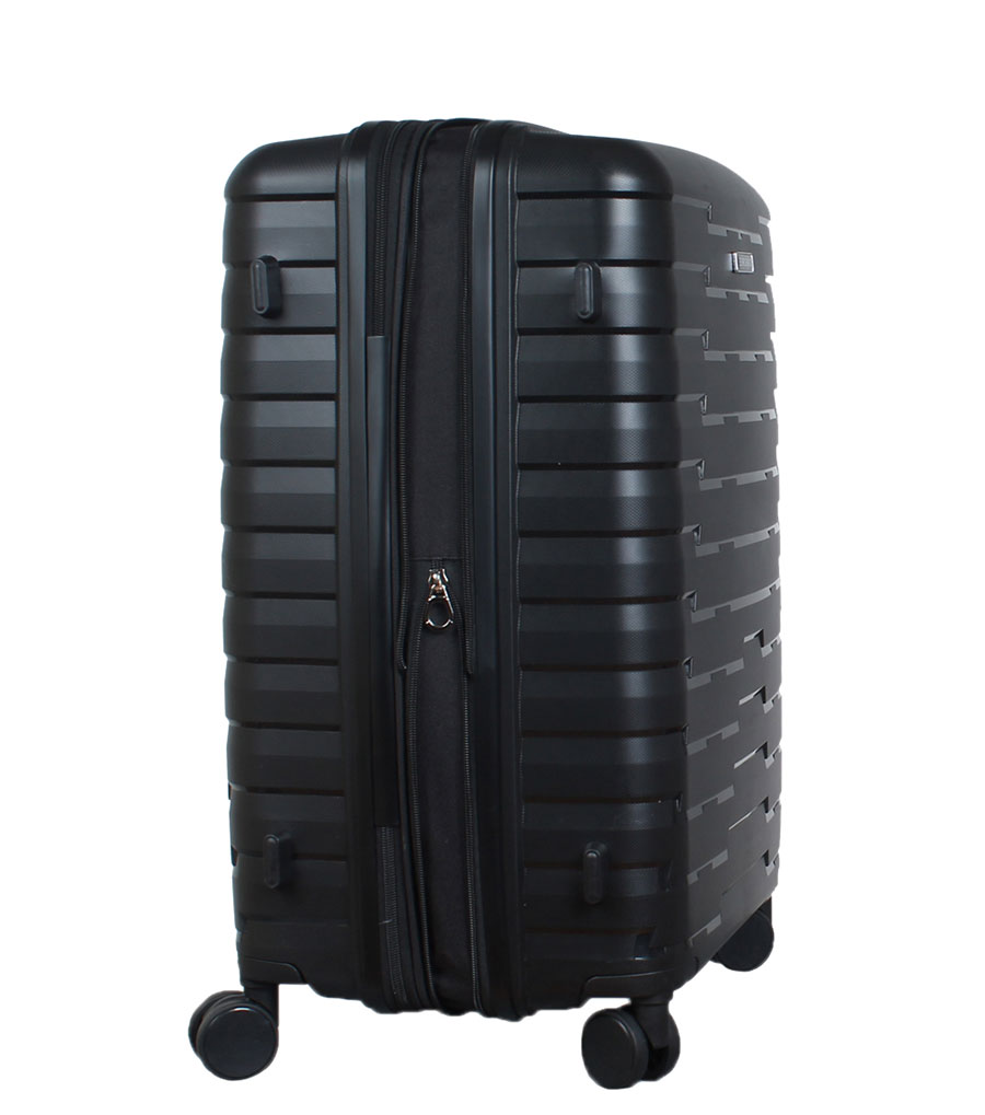 Малый чемодан Eurobags 90 black -S- (55 см) ~ручная кладь~
