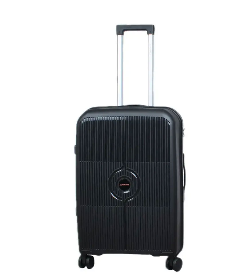Средний чемодан Eurobags 98 Black -M- (65 см)