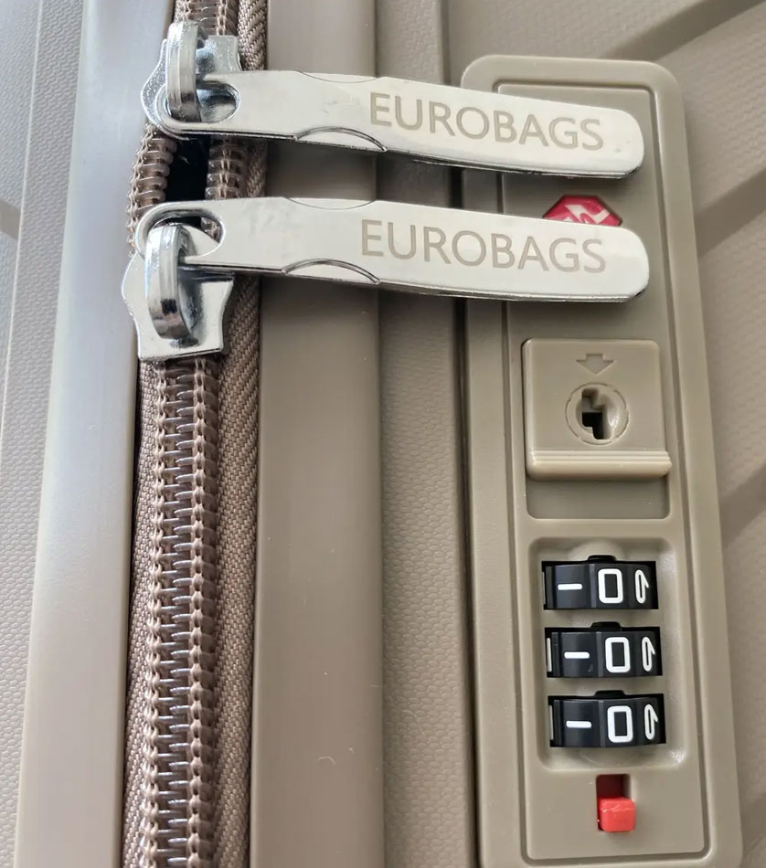 Средний чемодан Eurobags 99 biege -M- (64 см)