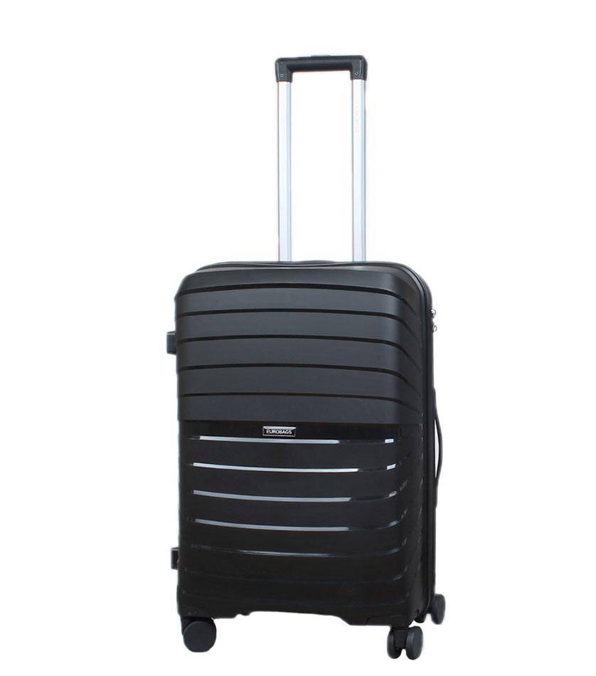 Средний чемодан Eurobags 99 black -M- (64 см)