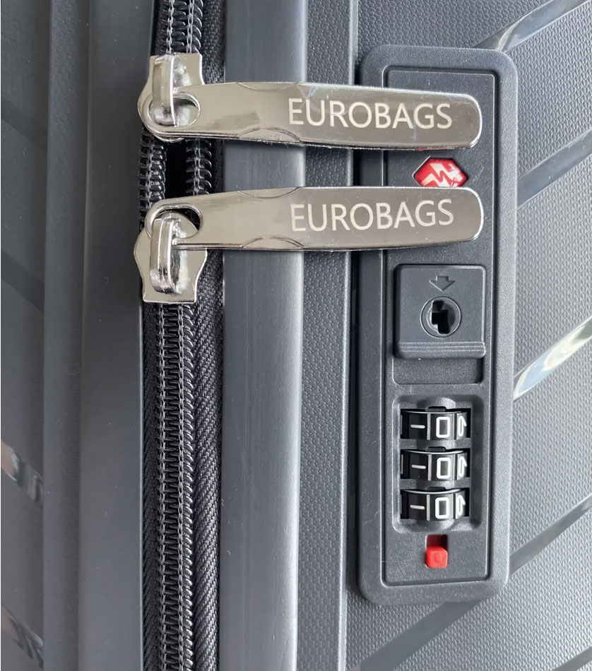 Большой чемодан Eurobags 99 graphite -L- (74 см)