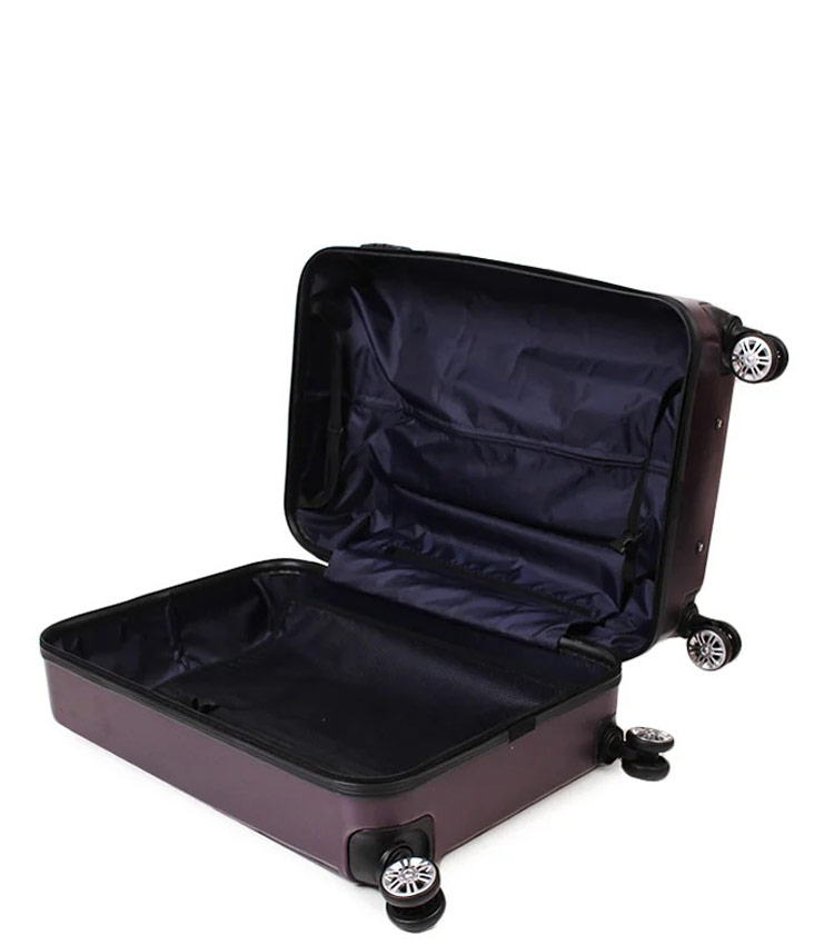 Малый чемодан Global Case GC031-АF088-20 - тёмно фиолетовый